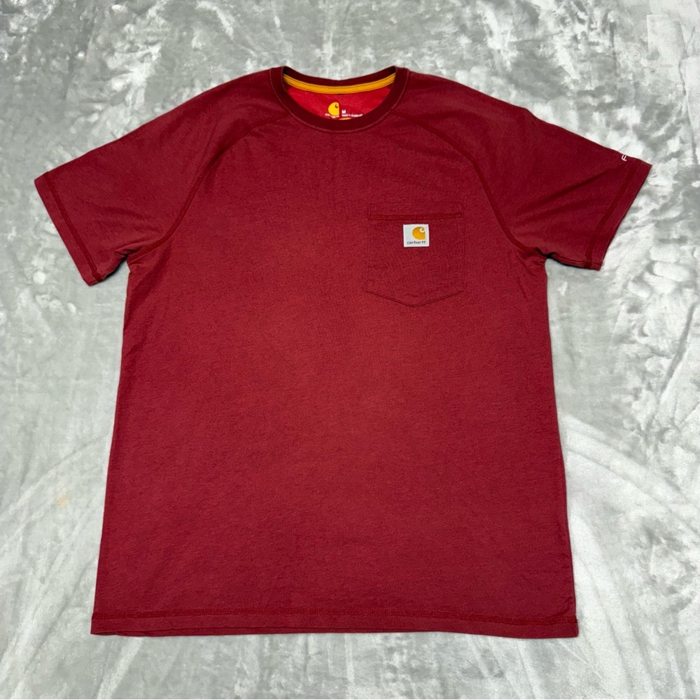 Carthart Force Men’s Relaxed Fit Pocket T-Shirt Size M Short Sleeve